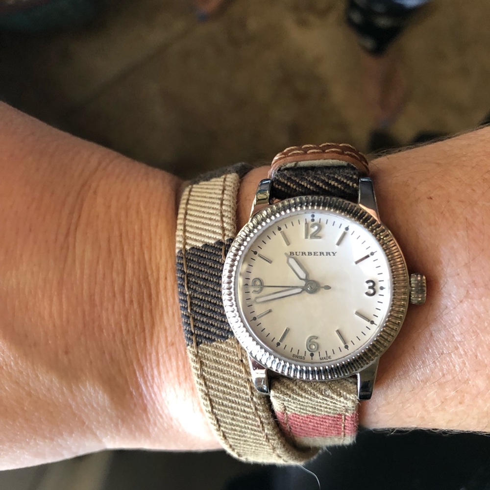 Burberry wrap watch